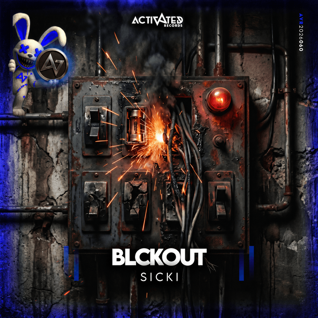 BLCKOUT by SICKI, released on Activated Records